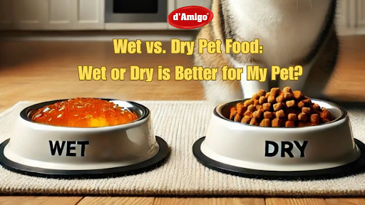 Wet vs. Dry Pet Food: Wet or Dry is Better for My Pet?