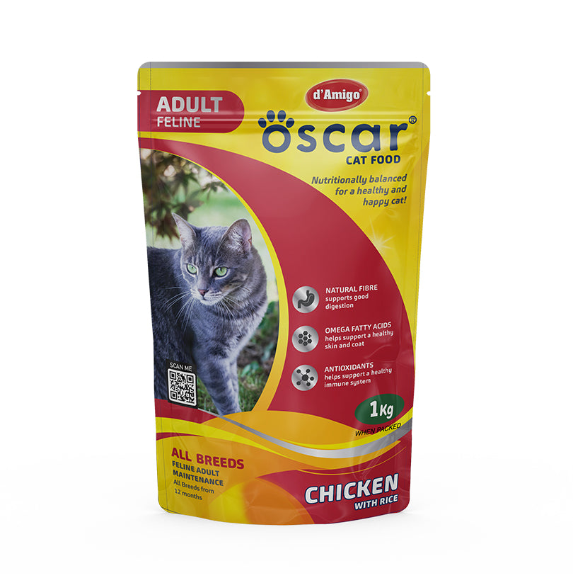 Oscar Cat Food 1kg d Amigo